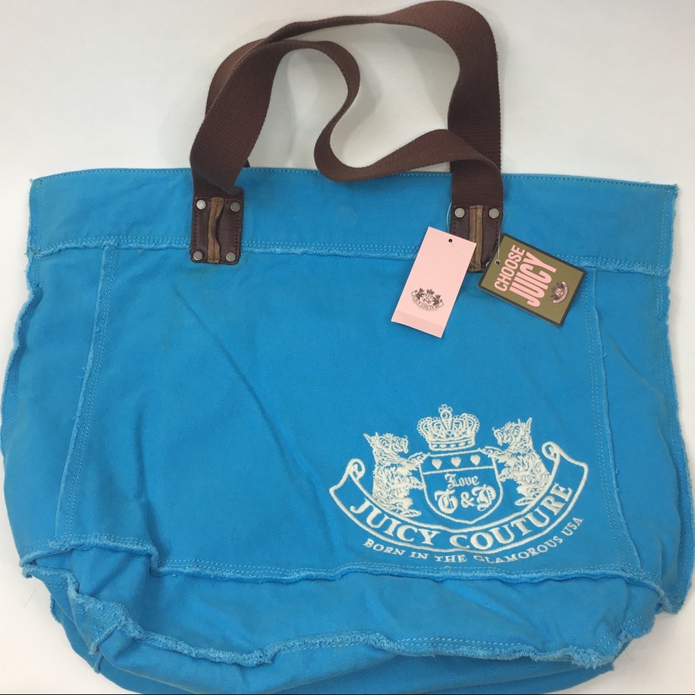 Juicy Couture Tote Hobo Handbag leather bag